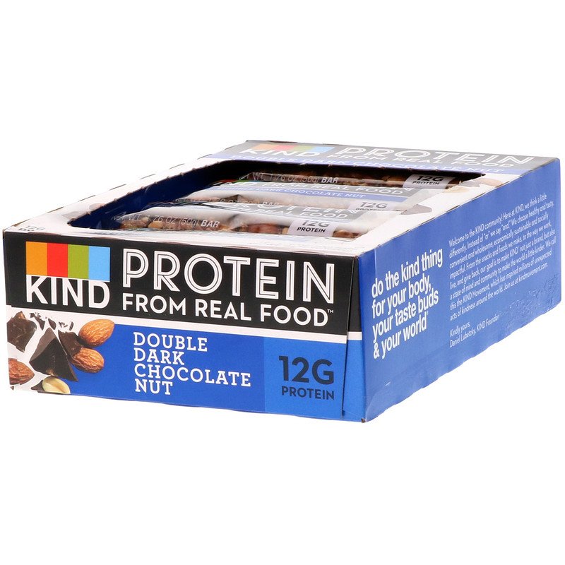  قوالب الشوكولاتة بالمكسرات Kind Bars لـ علاج نقص البروتين
