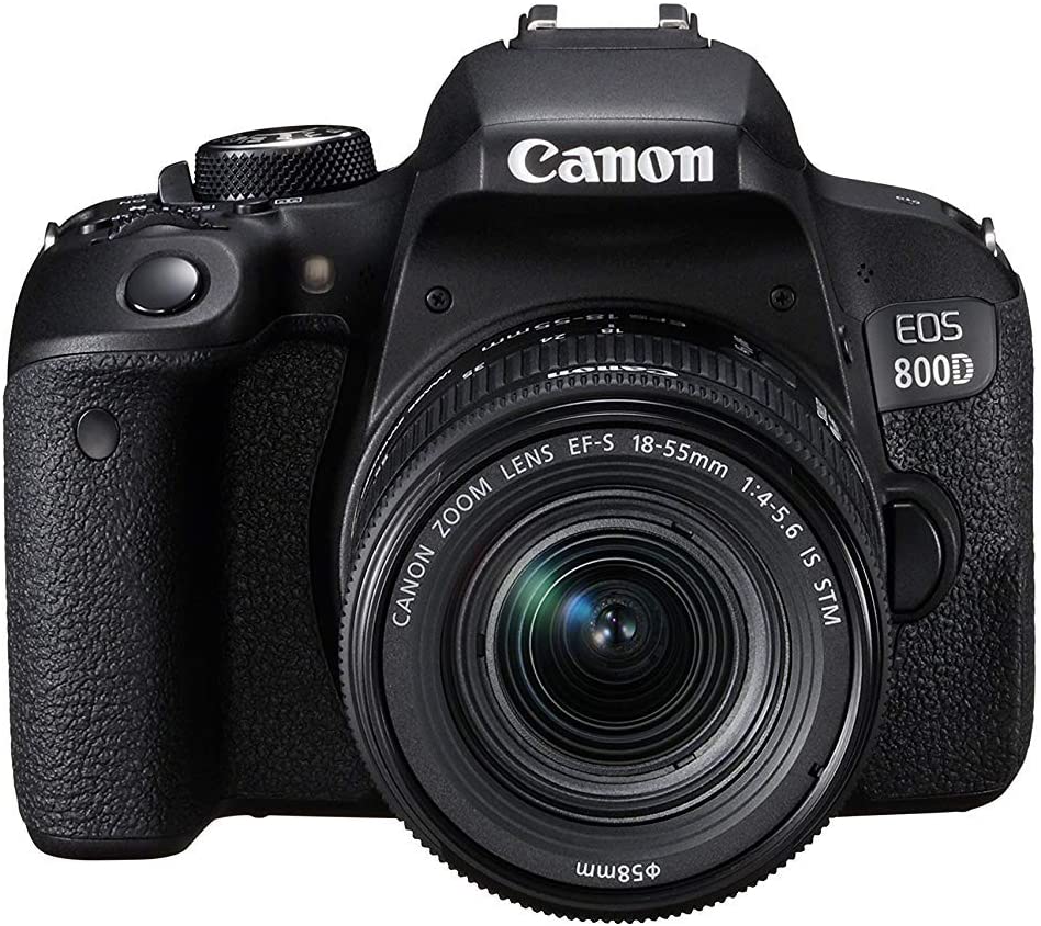 EOS 800D EF-S أفضل كاميرا كانون احترافية بسعر جيد